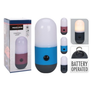 Lampă camping cu 3 intensităti de lumină, 8 x LED, Redcliffs, culoare antracit