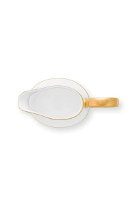 Latieră din porțelan, Pip Studio, Stripes Yellow, 260ml, colecția Pip Chique - Img 2