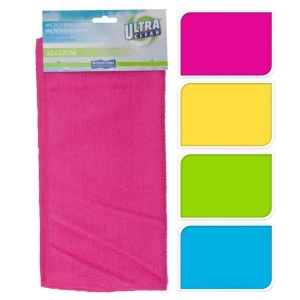 Lavetă din microfibră roz, Ultra Clean XL 70x50 cm, curățare eficientă
