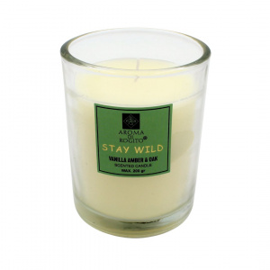 Lumânare în pahar vanilla amber & oak - Img 2