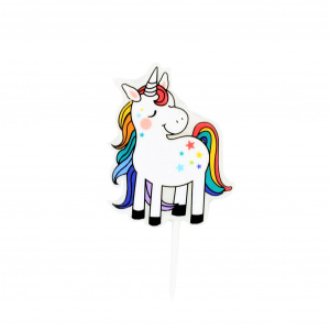 Lumânare party Unicorn Rainbow - Img 1