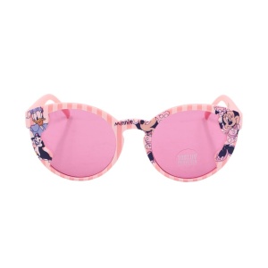 Ochelari de Soare Copii Disney Minnie Mouse – Roz cu Protecție UV, Design Fantezie cu Daisy și Figaro