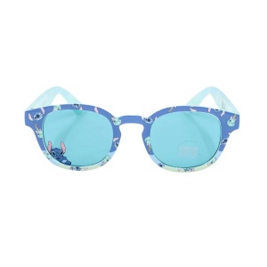 Ochelari de Soare Copii Disney Stitch – Model Albastru Pastel, Protecție 100% UV, Design Tropical