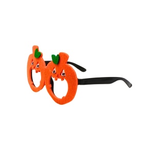 Ochelari pentru Halloween, model dovleac, 15x14 cm