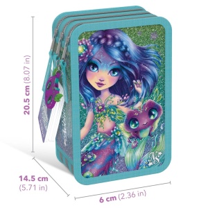 Penar cu 3 compartimente, complet echipat, personaj Nenuphia - Nebulous Stars