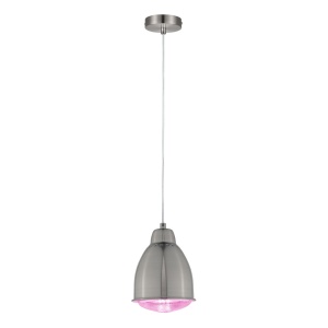 Pendul Neordic Hilla pentru plante, max. 1x40W, bec E27, culoare argintiu mat, 230V, din metal