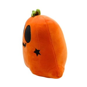 Pluș decorativ pentru Halloween, model dovleac, 18 cm