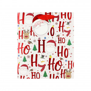 Pungă cadou Crăciun SDE M HOHOHO