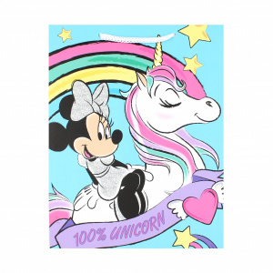 Punga hartie SDE medie Minnie & Unicorn - Img 2