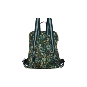 Rucsac Finlee damă, Pip Studio, Green, 28x11x36 cm, colecția Tutti i Fiori
