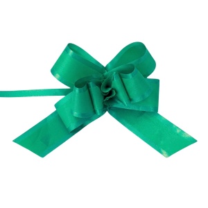 Fundă Flower cu autoformare culoarea turcoaz