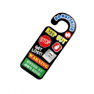 Semn pentru camera "Do not enter"