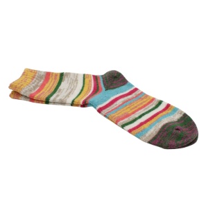 Set 3 perechi șosete colorate, Antonio, unisex, model dungi, 35/38