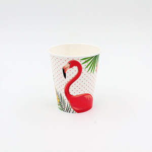 Set 8 pahare 260 ml Flamingo - Img 2