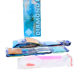 Set broderie diamante 5D 30x40cm Taj Mahal