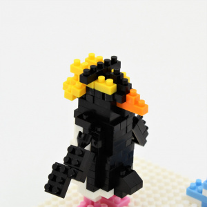 Set construcție Microbricks pinguin 169 piese - Img 5