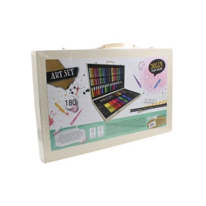Set de Artă Profesional pentru Copii și Începători – 180 Piese | Jolly Craft Studio