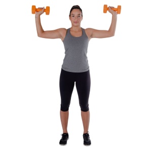 Set gantere neopren 2x4 kg Pure 2 Improve – capete pătrate, portocaliu și ambalaj premium
