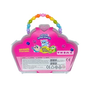 Set mărgele copii, Genie Pets Twinkle Bead Kit Unicorn, 270+ piese, 3 pandantive, brățări și coliere, 3+ ani 