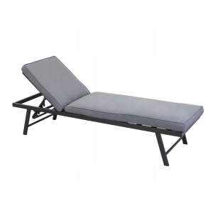 Set mobilier de grădina gri, modular, Jumi, cu 2 canapele și măsuță de cafea
