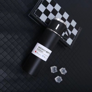 Set termos cu 3 căni – 500 ml, ideal pentru călătorii și cadouri, negru