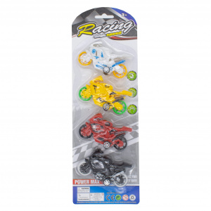 Set vehicule motociclete jucarie 4 buc V2