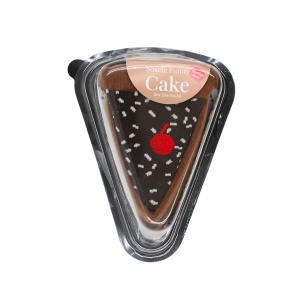 Șosete Funny Cake – șosete haioase cu model tort, cadou original, One Size