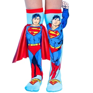 Șosete lungi colorate Madmia pentru băieți Superman 3-5 ani