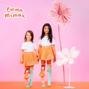 Șosete lungi colorate Madmia pentru fete fantasy Emma Mema 6-99 ani