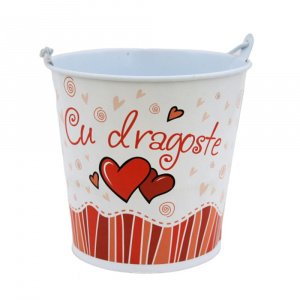 Suport ghiveci 10 cm "Cu dragoste"