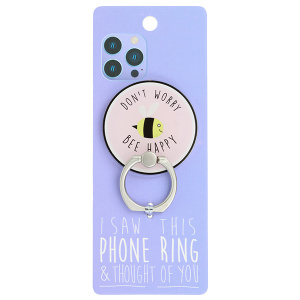 Suport inel telefon Don't worry bee happy
