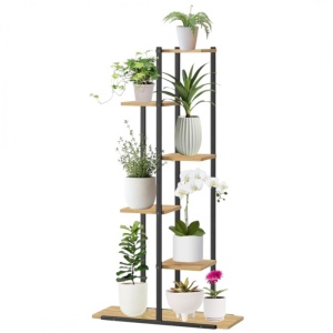 Suport pentru flori – etajeră modernă cu 6 rafturi, 113x60x20 cm