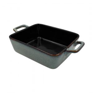 Tavita ceramica pentru gatit la cuptor gri