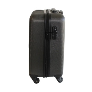 Troler de cabină ProWorld, cu roți 360°, 27 litri, negru