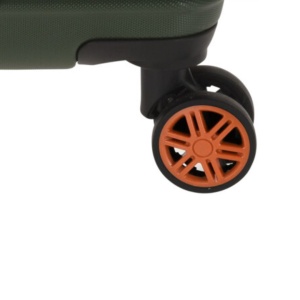 Troler ProWorld Explorer cu roți 360°, 30 litri, verde
