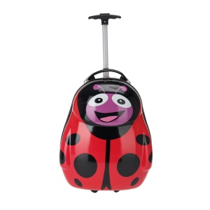 Troller pentru copii, Kids Collection, 29 litri, 44x22x30 cm, aprobat pentru cabină, model buburuză