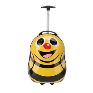 Troller pentru copii, Kids Collection, 29 litri, 44x22x30 cm, aprobat pentru cabină, model albinuță