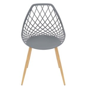 Scaun de grădină ARANDA, Jumi, gri – design modern, rezistent la intemperii