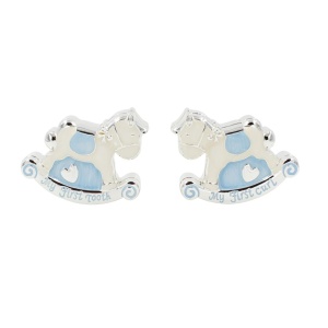 Set Cadou Bebeluși Băieței AZAY – Prima Șuviță & Primul Dințișor, Design Bleu, Cutie Cadou Inclusă