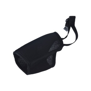 Botniță neagră, pentru câini, colecția Dogs, 13.5 cm, mărimea L
