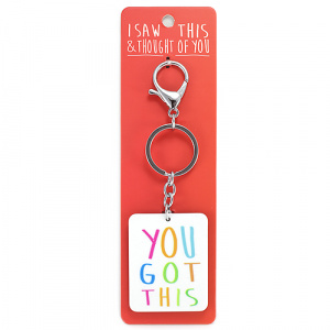 Breloc cu mesaj - You got this - Img 1
