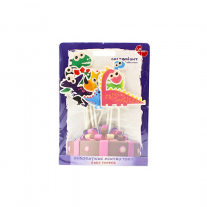 Cake Topper tort model dino party - Img 2