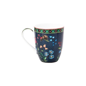 Cană porțelan, Pip Studio, Blue, 350ml, colecția Berry Blues