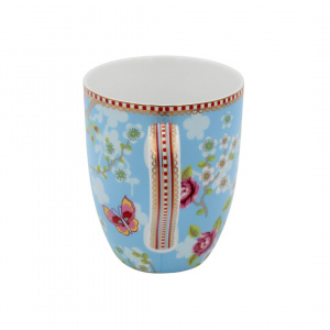 Cană porțelan, Pip Studio, colecția Chinese Rose, blue, 350ml