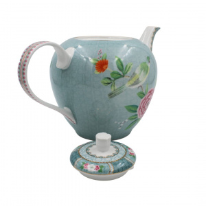 Ceainic din porțelan, Pip Studio, Bleu, 1.6l, colecția Blushing Birds - Img 4