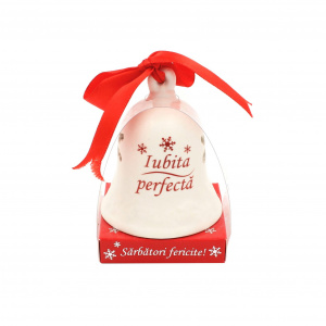 Clopoțel decorativ din ceramică - „Iubita perfectă"