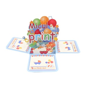 Decorațiune din hârtie Magic Pop-Ups Micul prinț