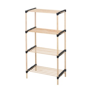 Etajeră de depozitare cu 4 niveluri STORAGE SOLUTIONS – 49x28x92.5 cm, design practic și versatil