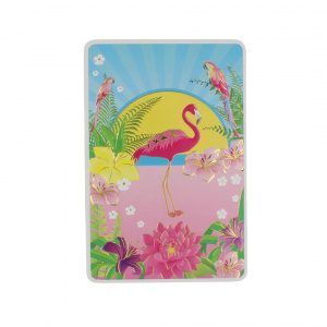 Felicitare Gold Retro Flamingo - Img 2
