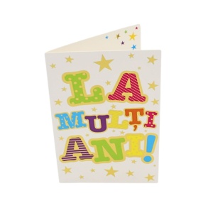 Felicitare La Mulți Ani pattern congrats